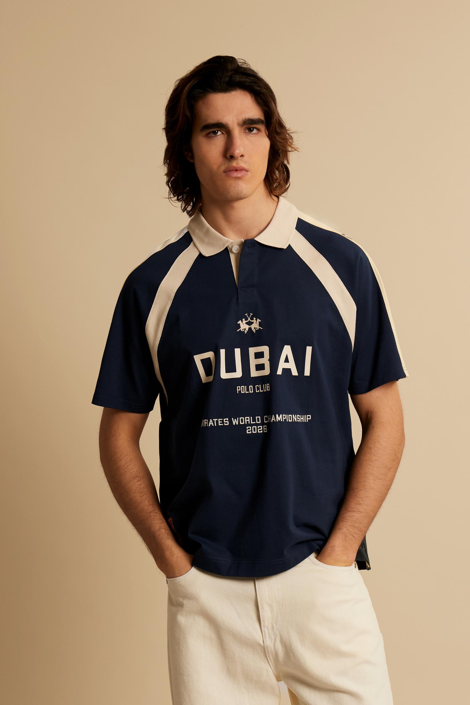Men’s cotton polo shirt Dubai Edition - Cllitus
