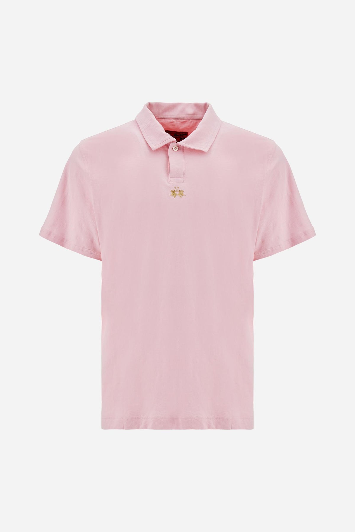 Men’s short-sleeve slub cotton jersey polo shirt. Comfort fit with iconic details inspired by the 19-42 model. - FairTale