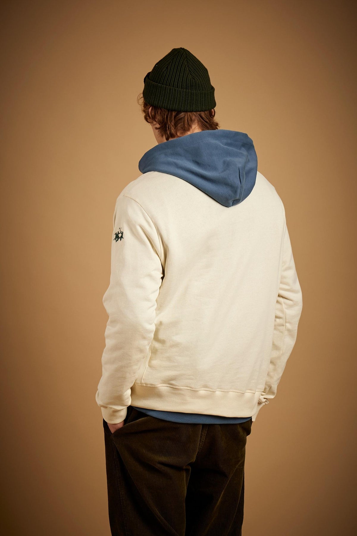 Men's crew neck sweatshirt in cotton fleece Swing on Polo - Dionigi
