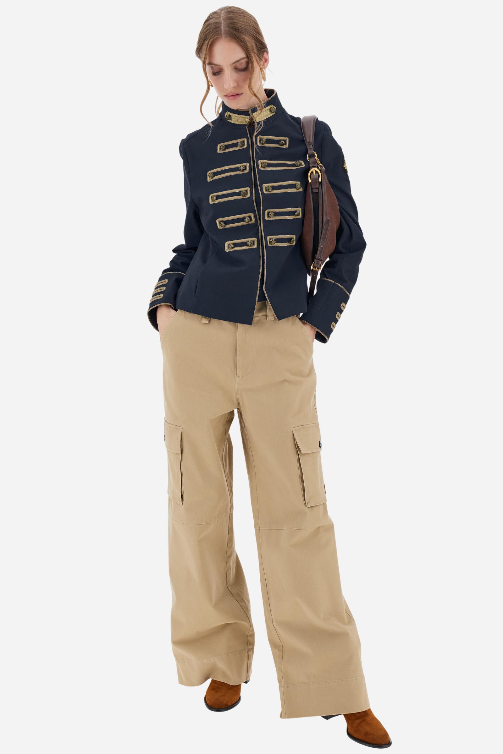 Men’s military jacket in stretch twill - Bella