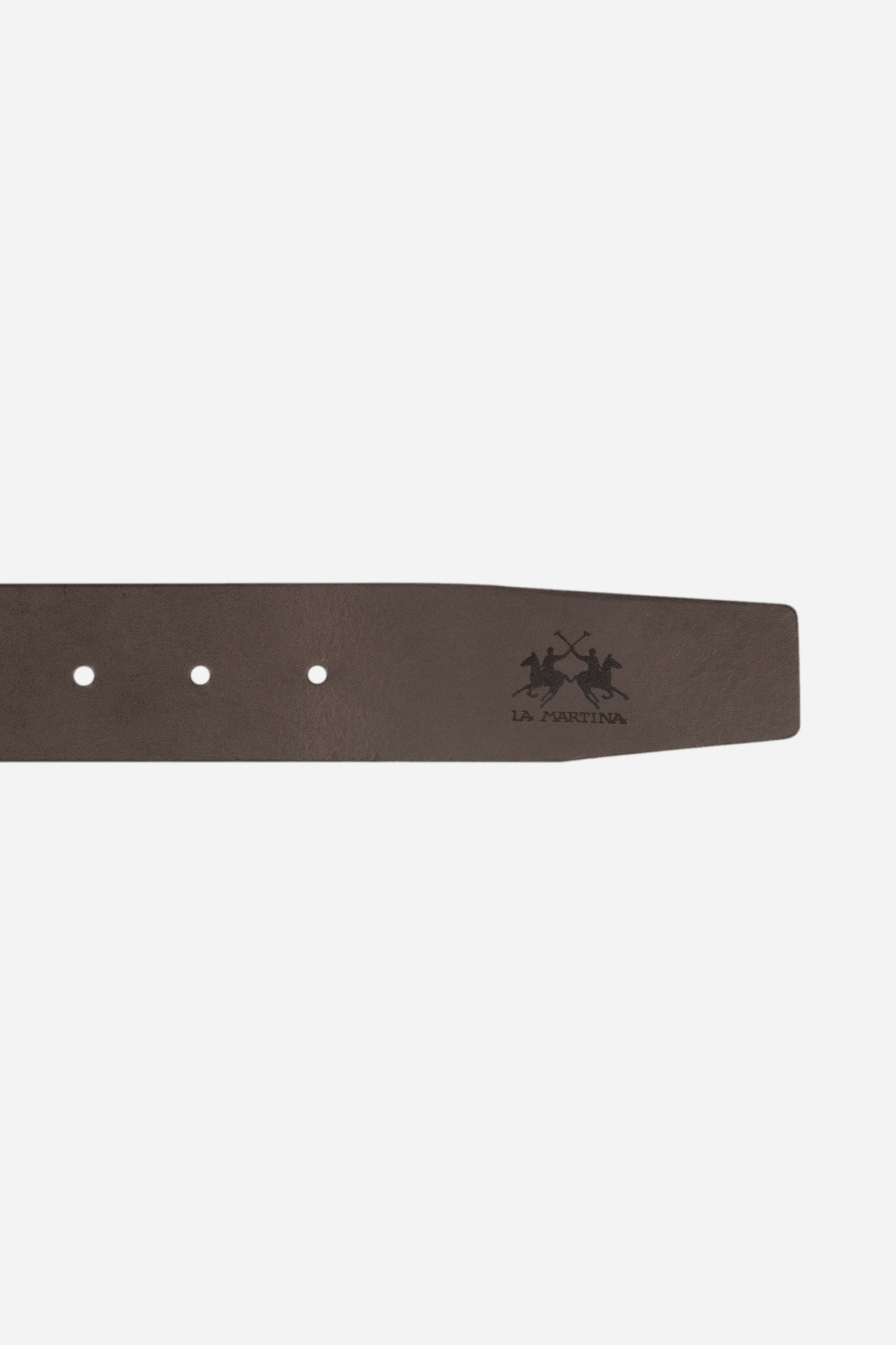 Men's leather belt