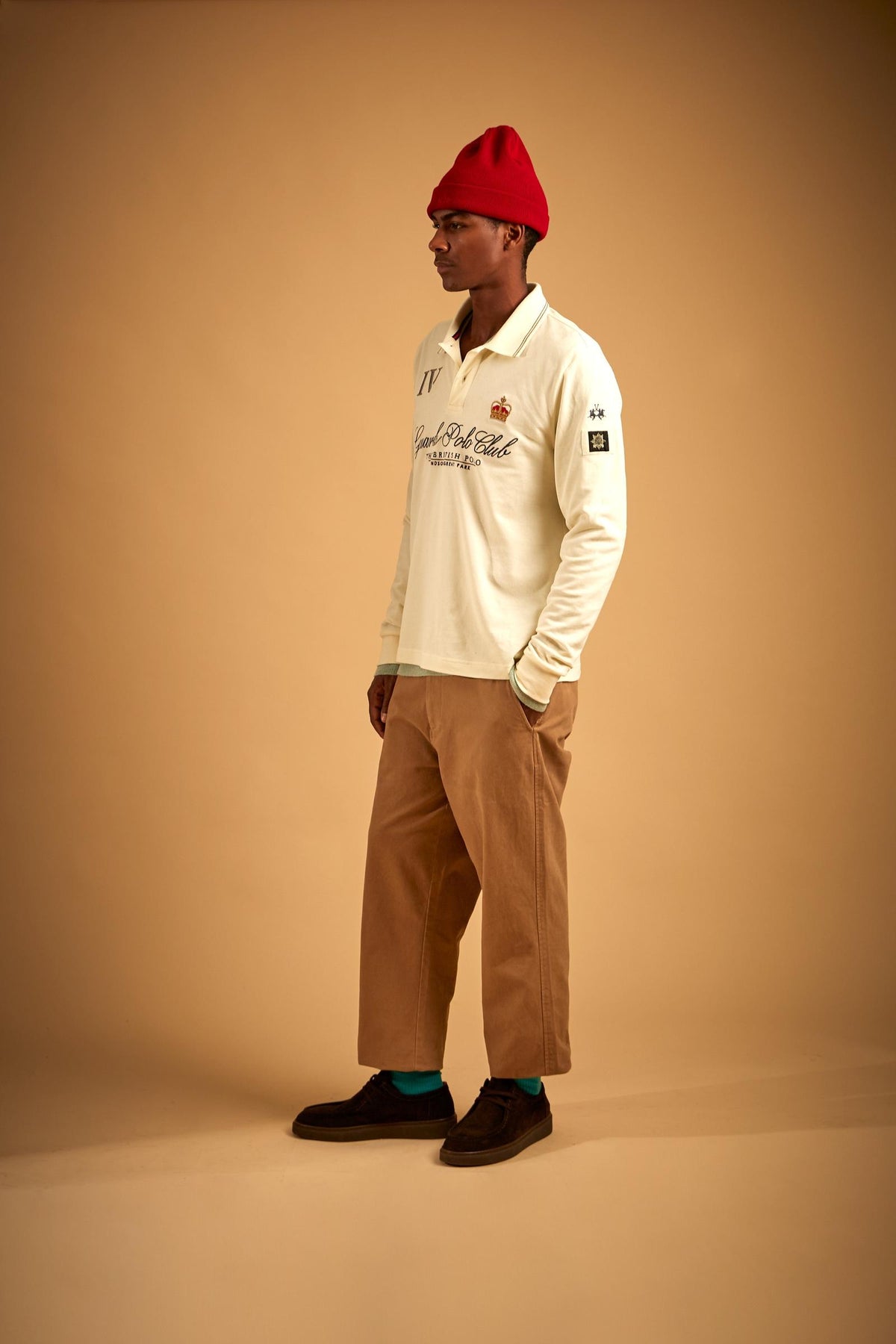 Men's polo shirt in cotton piqué Guards - Edmund