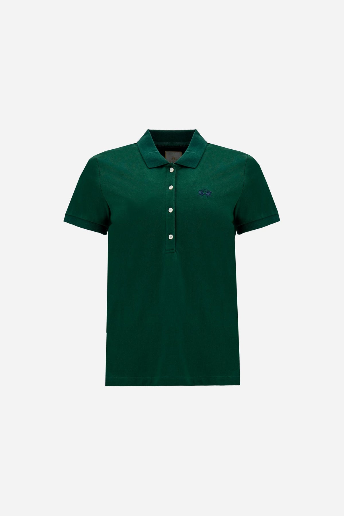 Women's short sleeve stretch piqué polo SLIM FIT - Eleanor