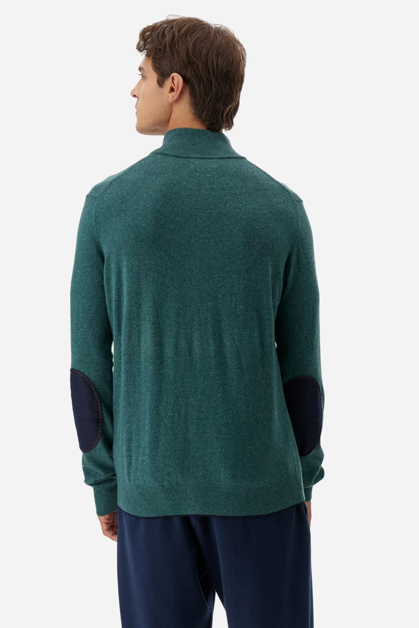 Jersey hombre lana con cremallera - Brauwin