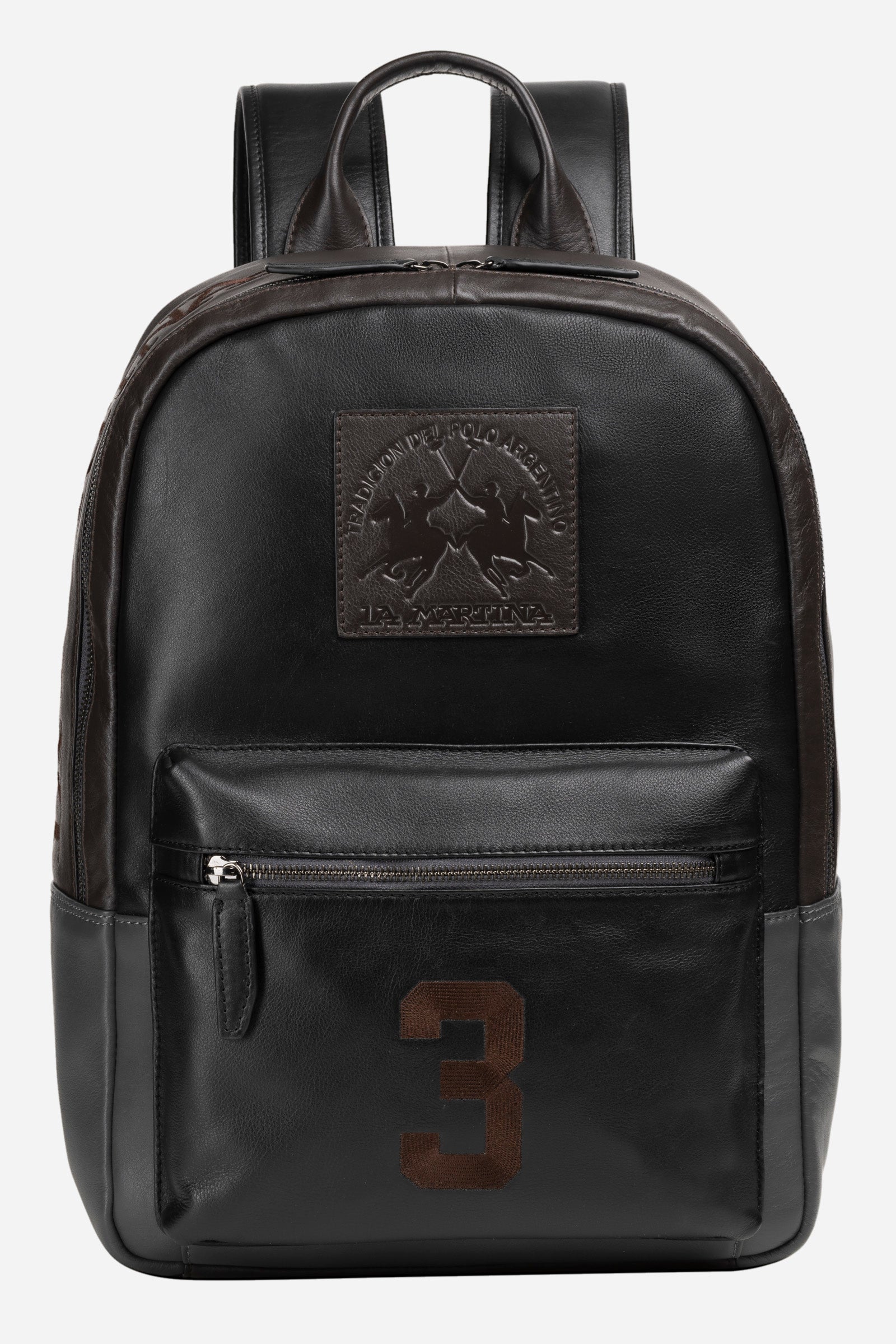 Multicolour leather backpack - Hugo