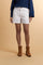 Damen Bermudashorts aus Baumwoll-Twill – Cecilia