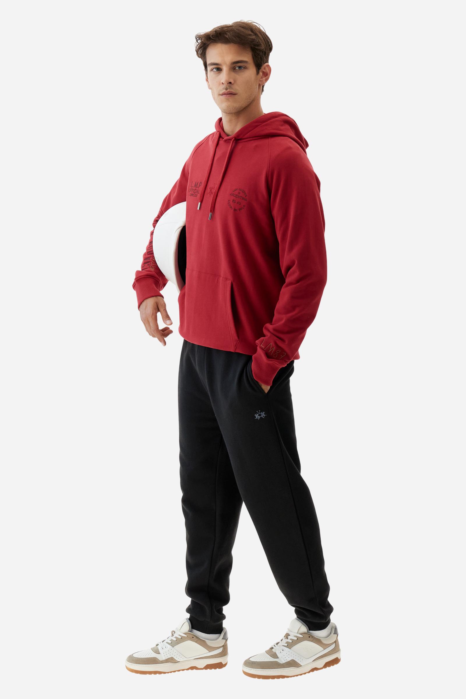 Men’s jogging pants in brushed cotton - Banyell