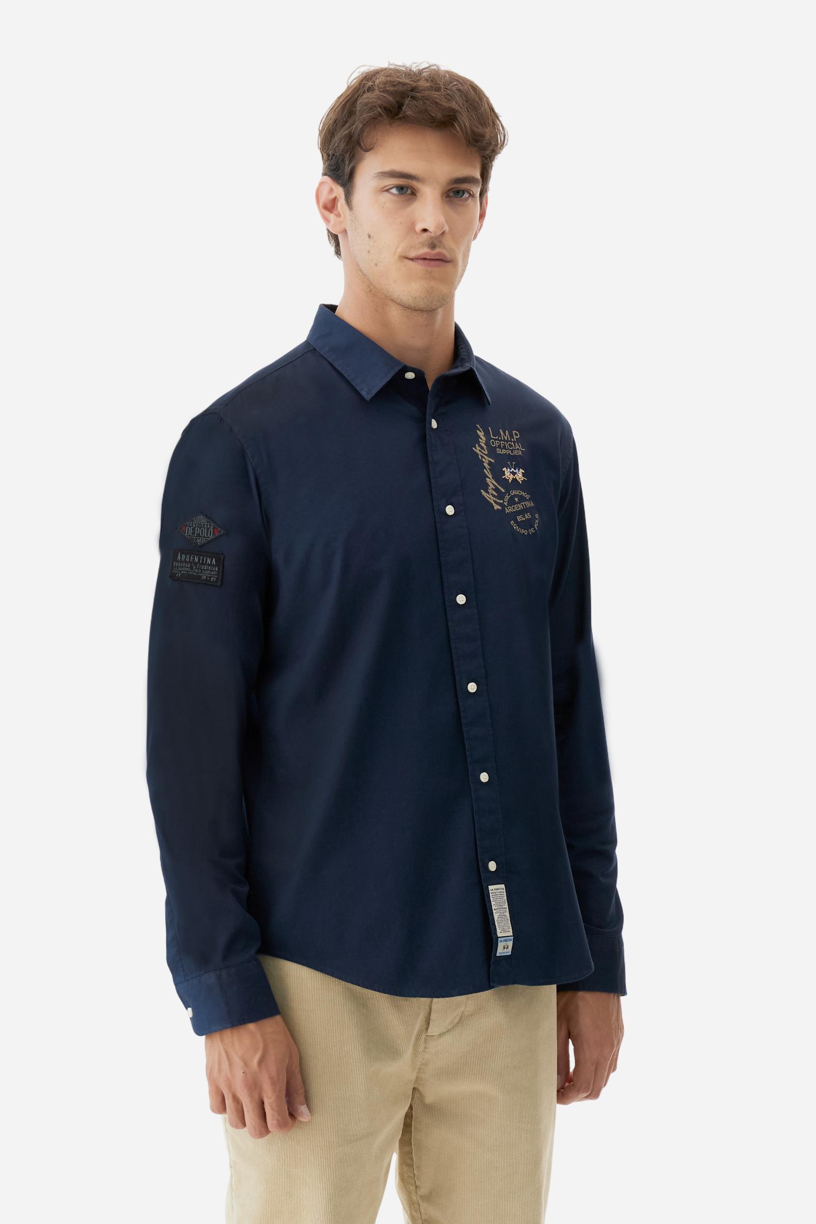Men’s cotton twill shirt Argentina - Taron
