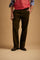 Pantalone uomo chino in velluto millerighe di cotone - Edoardo