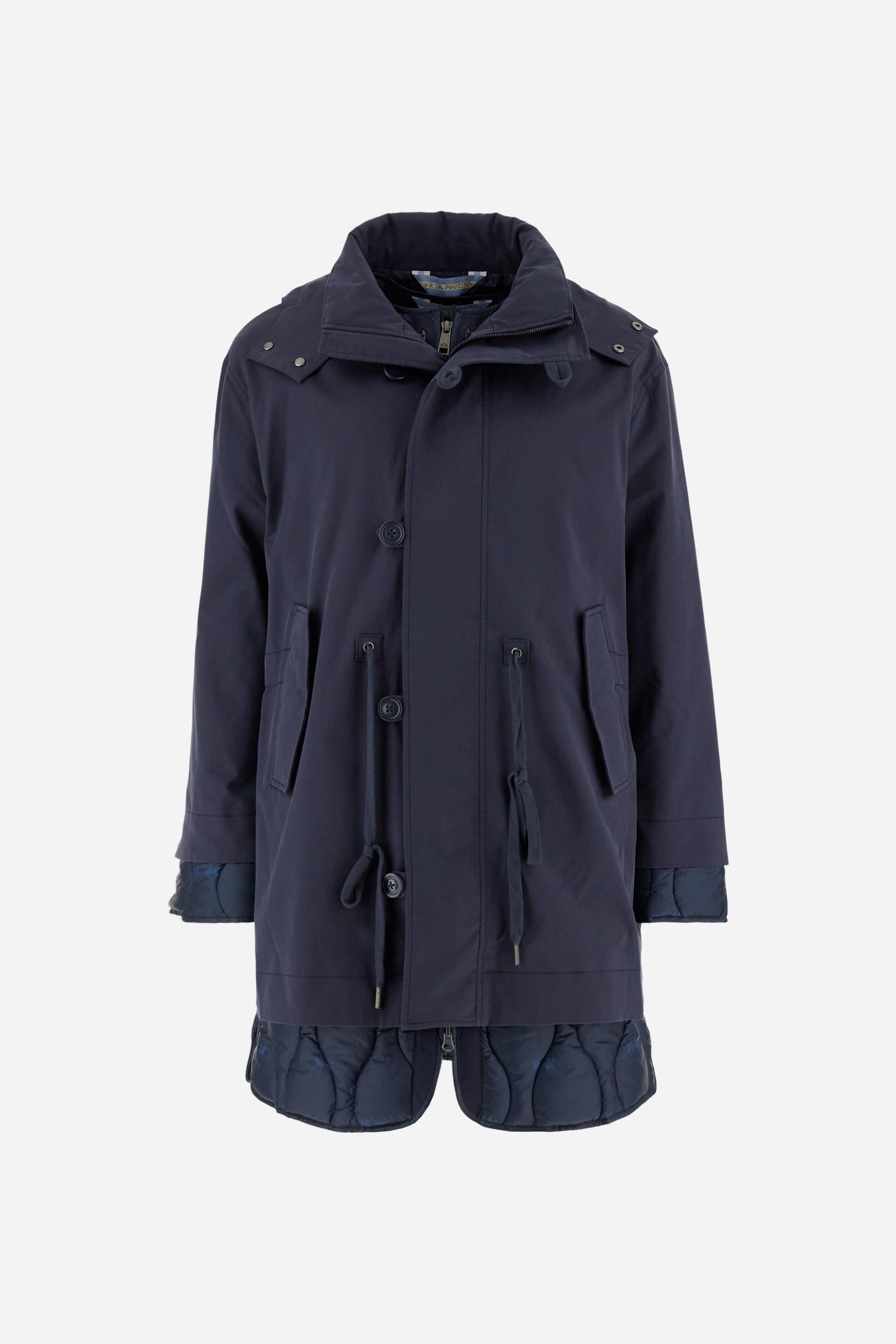 WOMAN PARKA COTTON NYLON TWILL