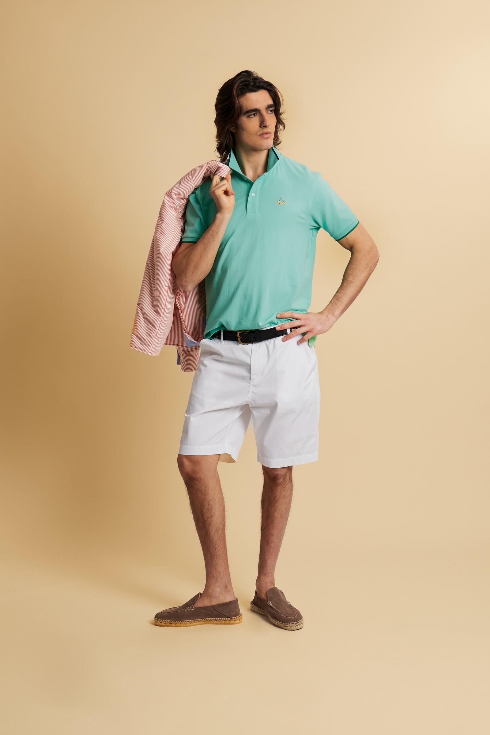 Men’s cotton poplin bermuda shorts - Christian
