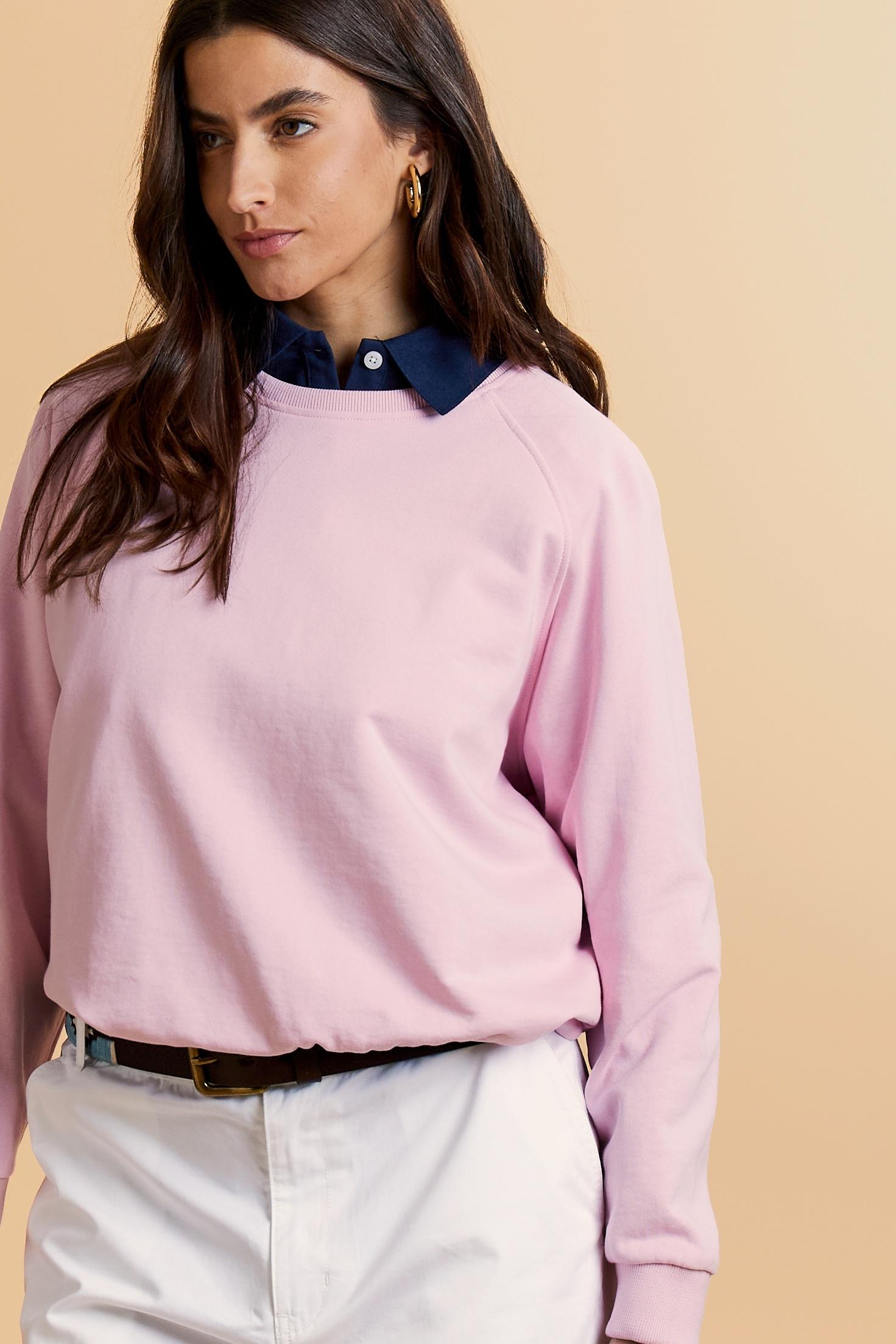 Sweat-shirt femme en French Terry de coton – Claudia