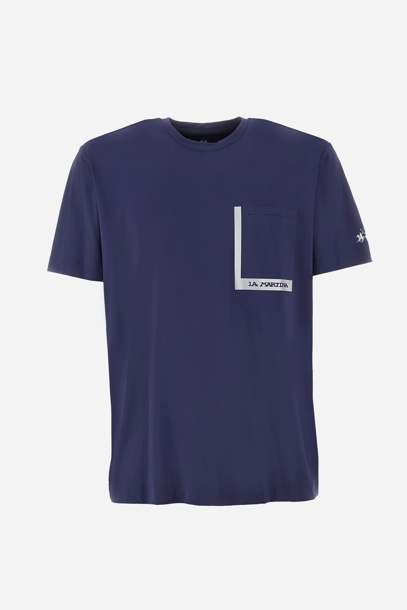 T-Shirt aus Synthetikgewebe Regular Fit - Ynyr