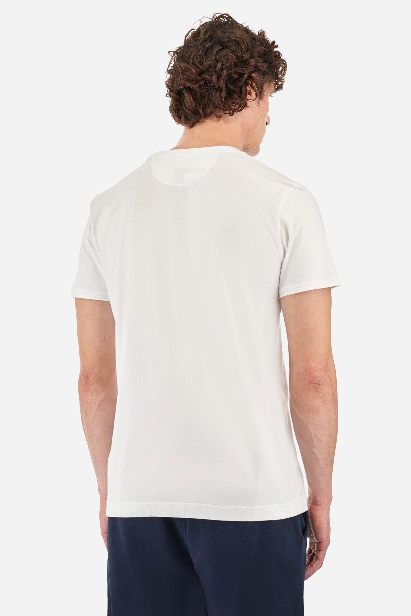 Regular-fit cotton T-shirt - Yaseer