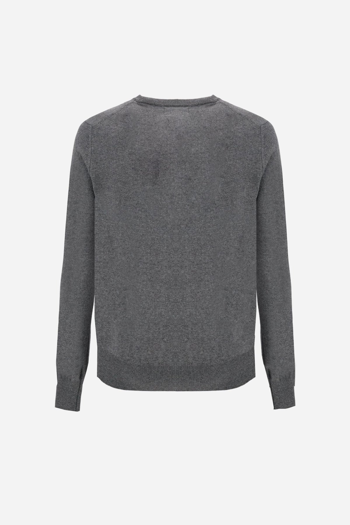 Men's crew neck wool blend sweater - Eloy