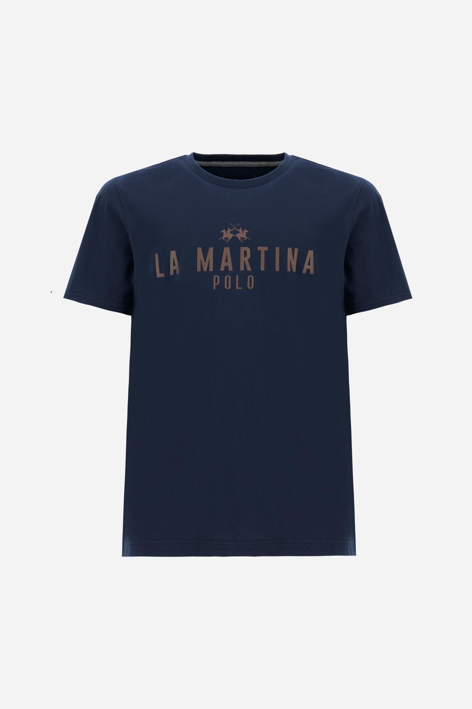 T-shirt homme en jersey coton La Martina Polo - Brigham