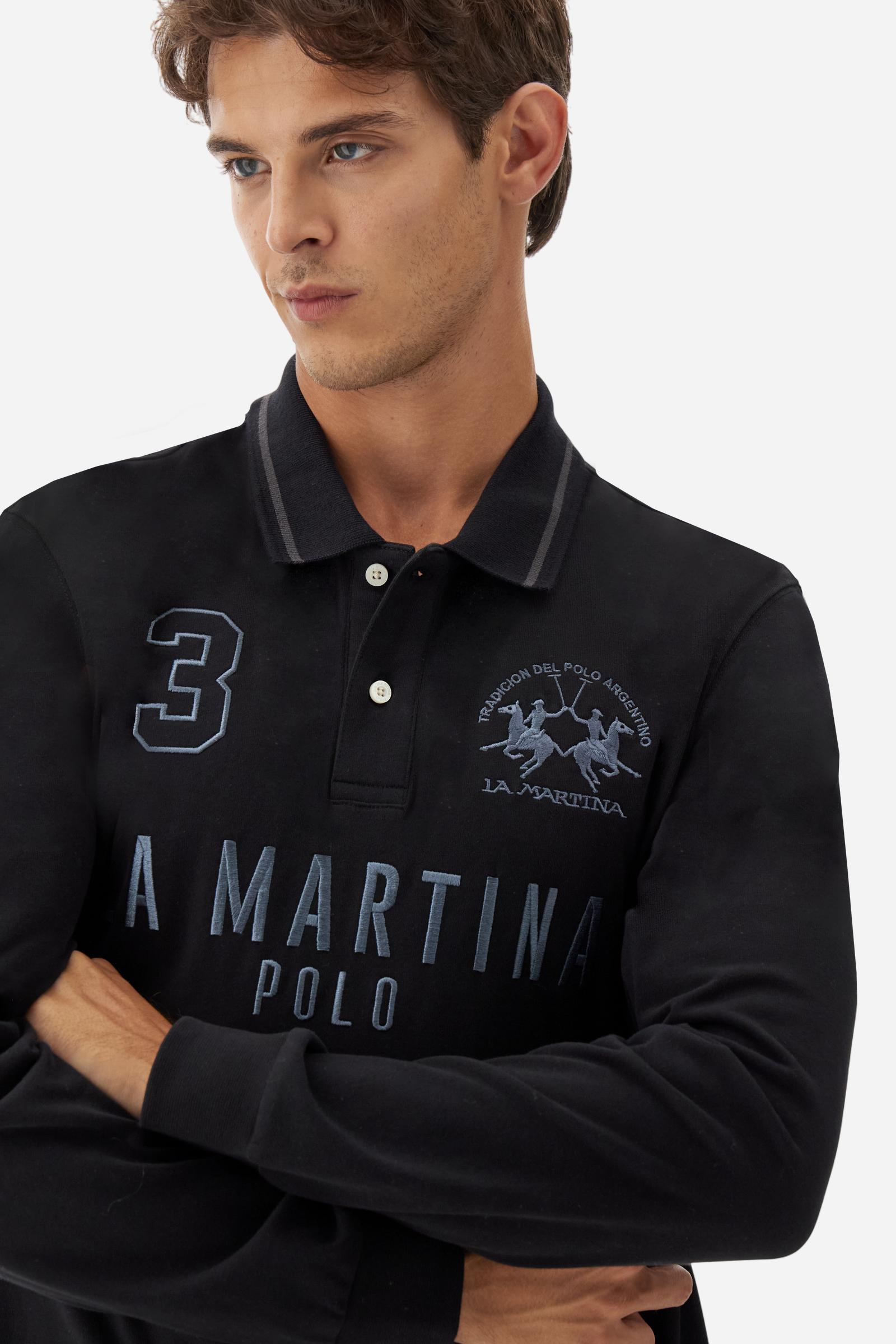 Polo de hombre en jersey soft-touch Iconic La Martina - Broox