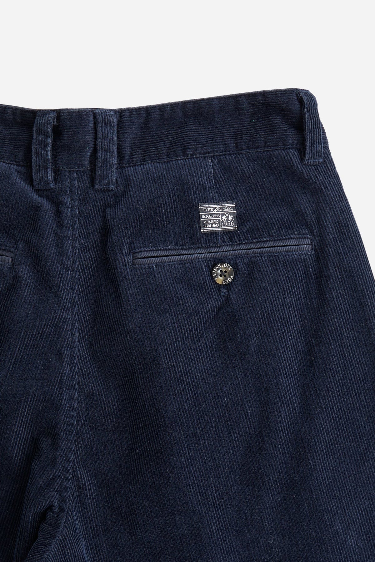 Pantalone uomo chino in velluto millerighe di cotone - Edoardo