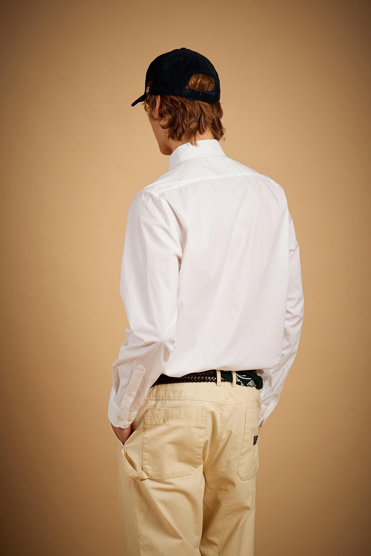 Camicia uomo regular fit popeline logo tricolor - Carlos