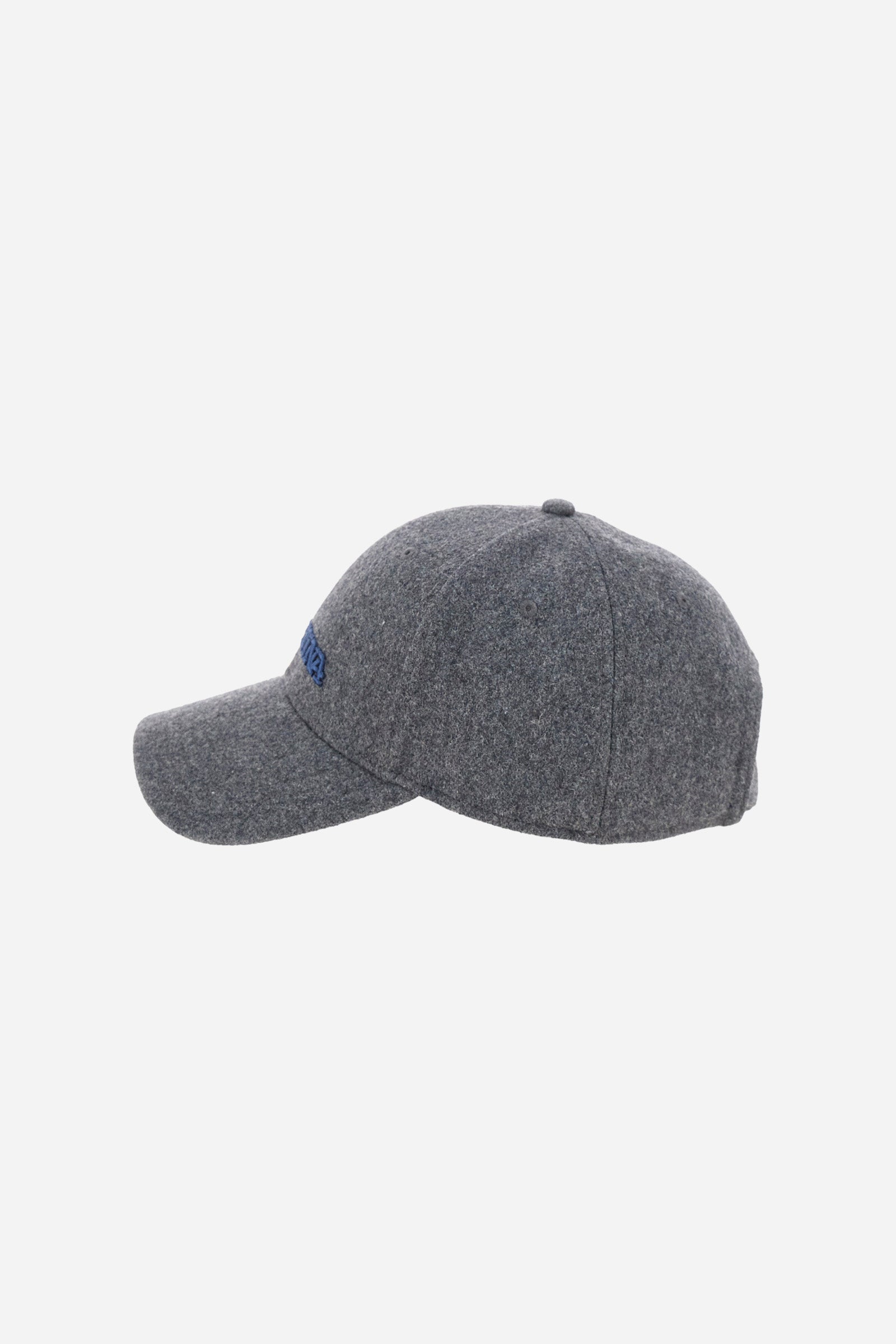 Unisex wool blend baseball cap - Zircon