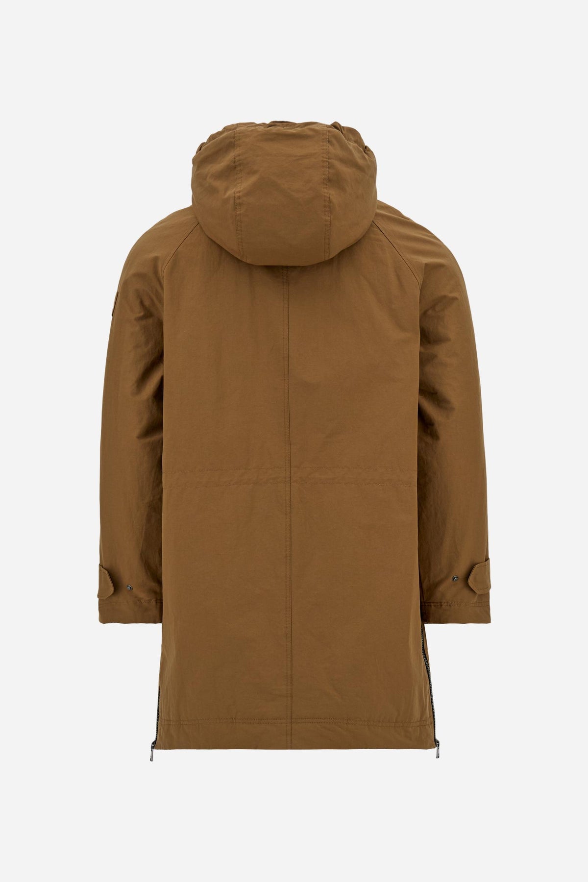 Men's padded parka in waxed canvas - Dom