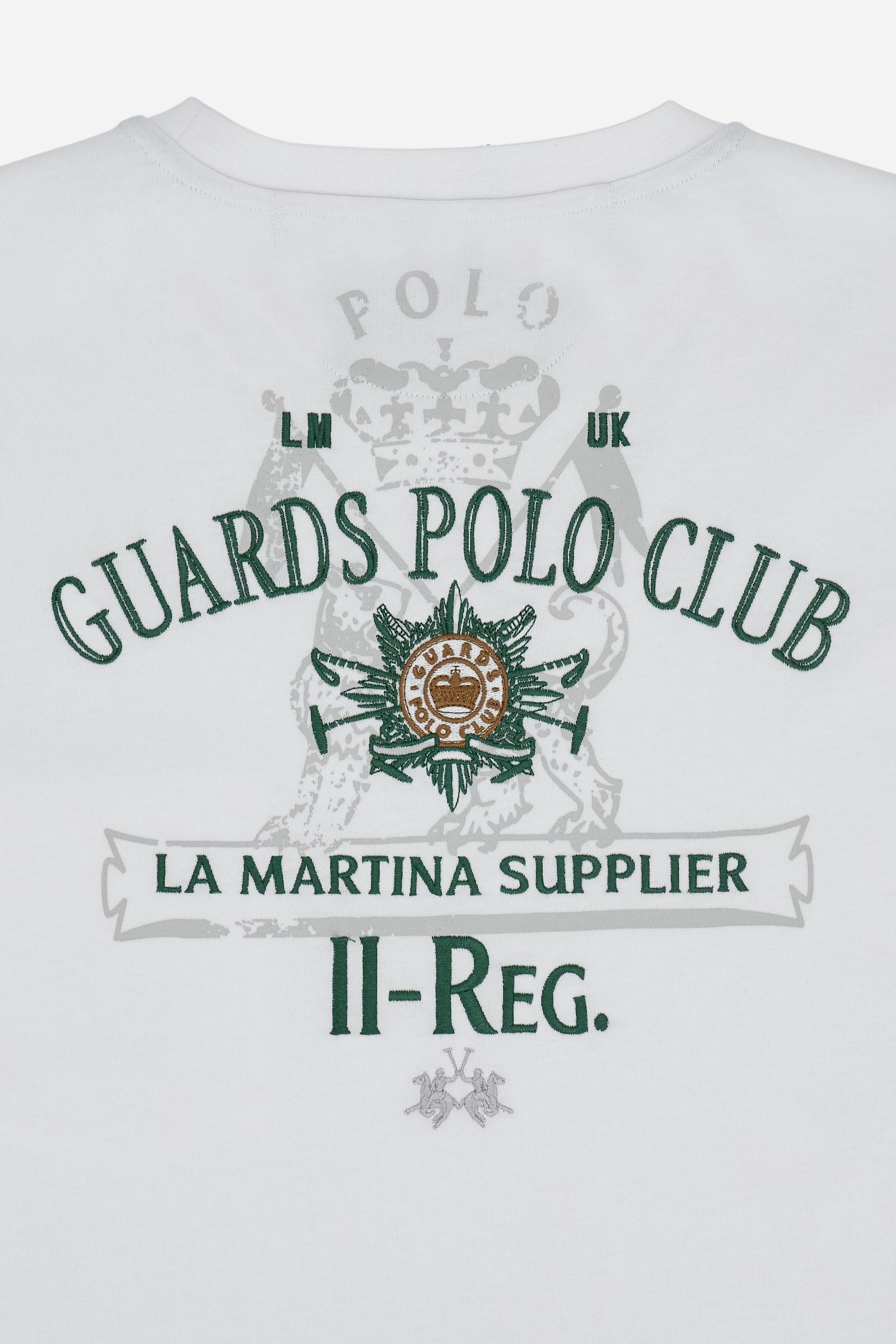 Men’s cotton T-shirt with Guards pocket – Clay