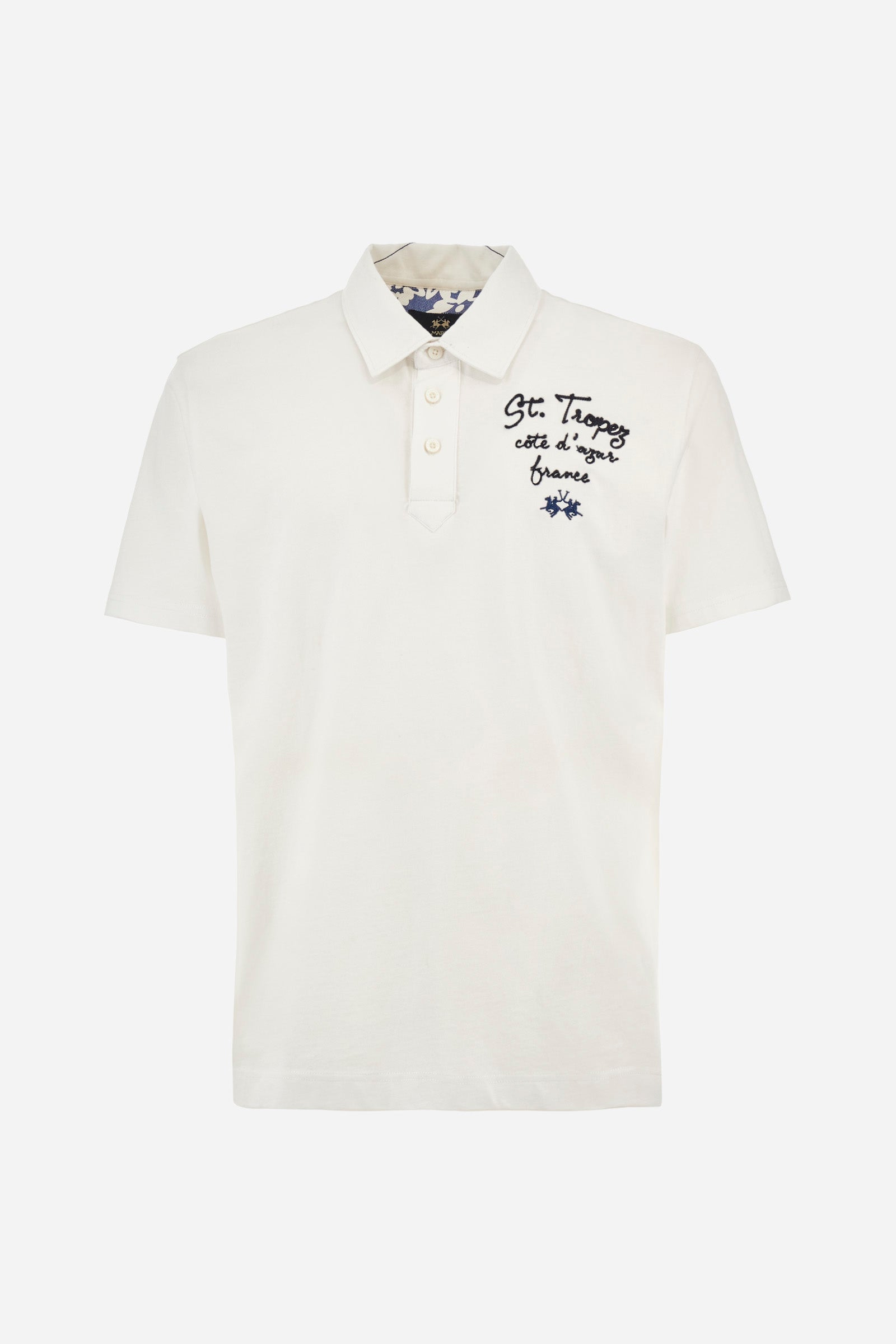 Regular-fit polo shirt in cotton - Yuze