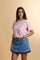 Women’s short-sleeve cotton jersey T-shirt. Crew-neck style with regular fit and small embroidered brand logo on the chest. - FairTale                                                                                                                                                                                                                                                                                                                                                                                          
