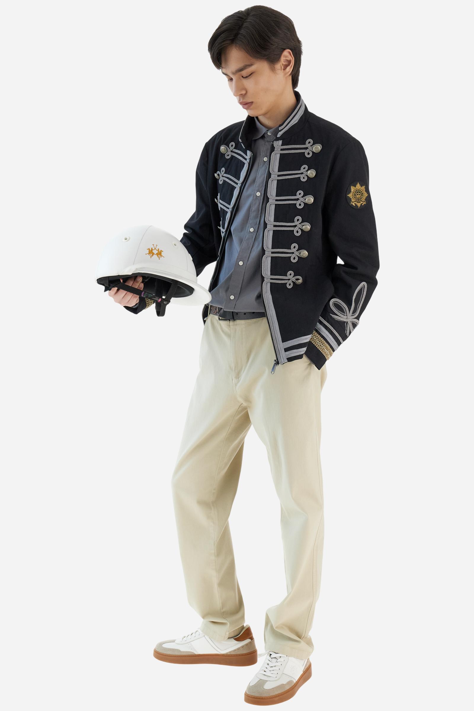 Men's full-zip cotton jacket from the Guards line - Briar