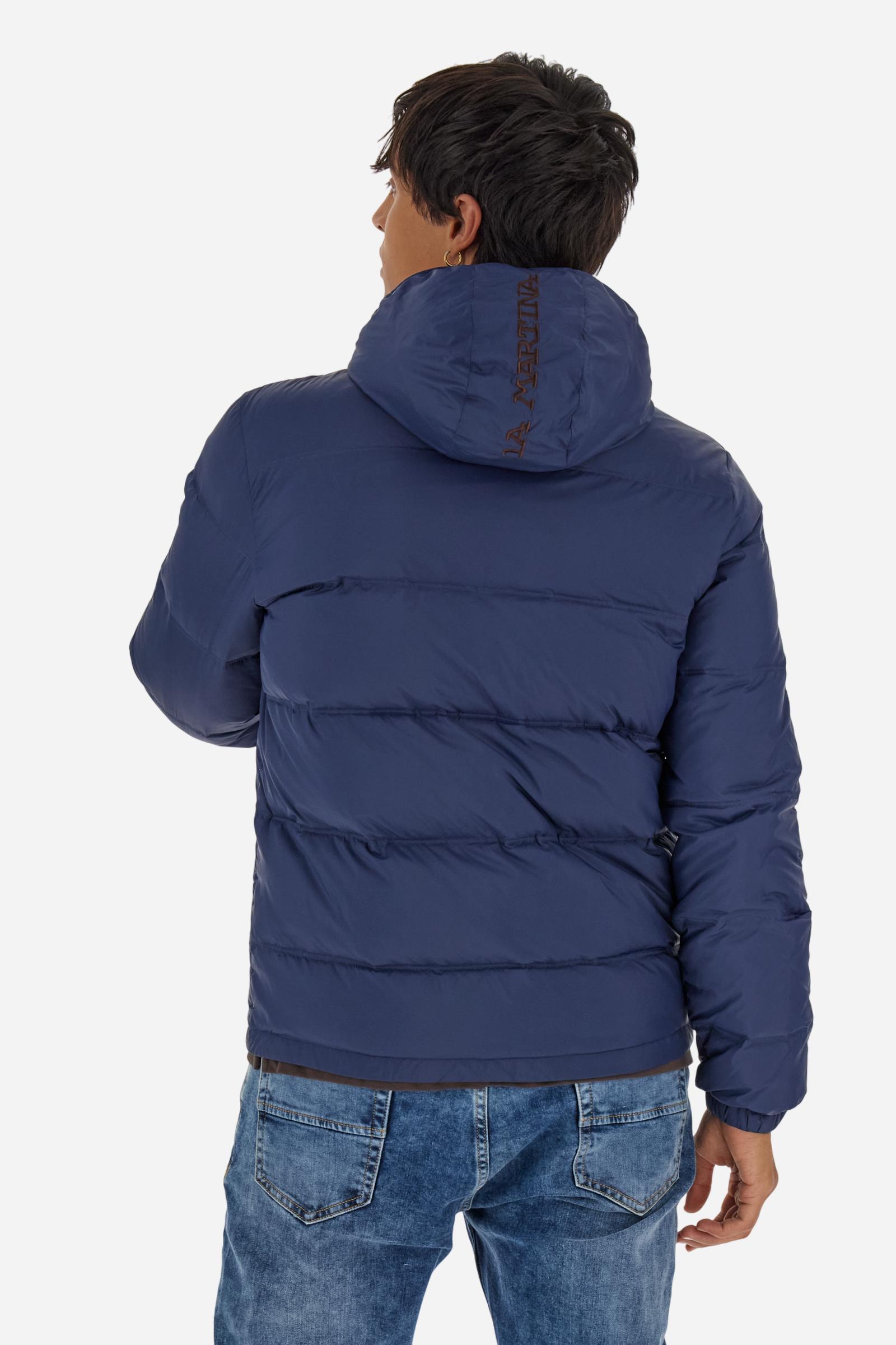 Men’s nylon down jacket with feather padding - Bertrand