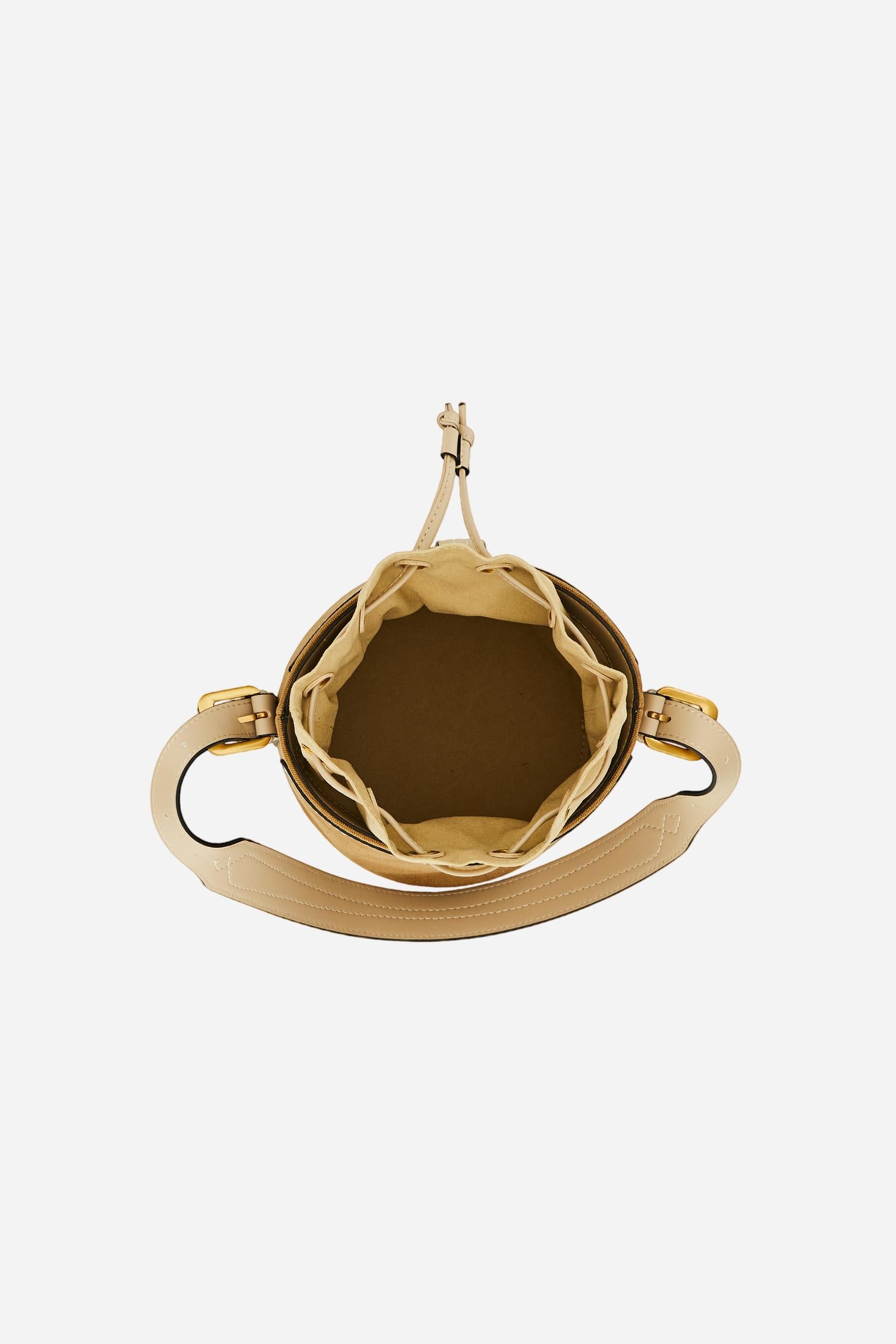 Washed canvas bucket bag – Small Bucket