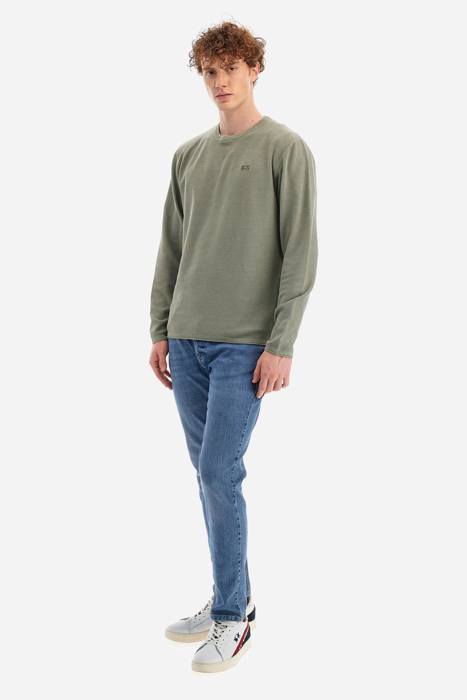 Regular-fit jumper in cotton - Ysmal