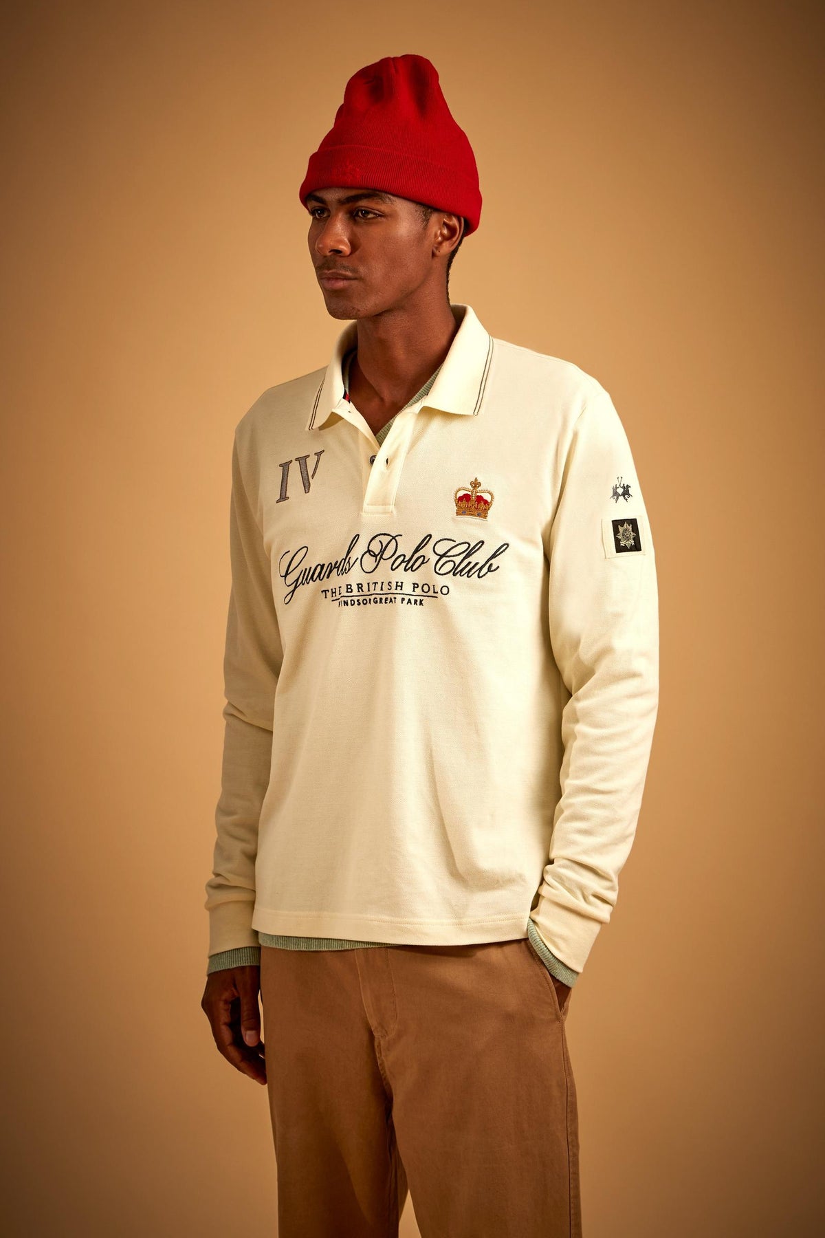 Men's polo shirt in cotton piqué Guards - Edmund