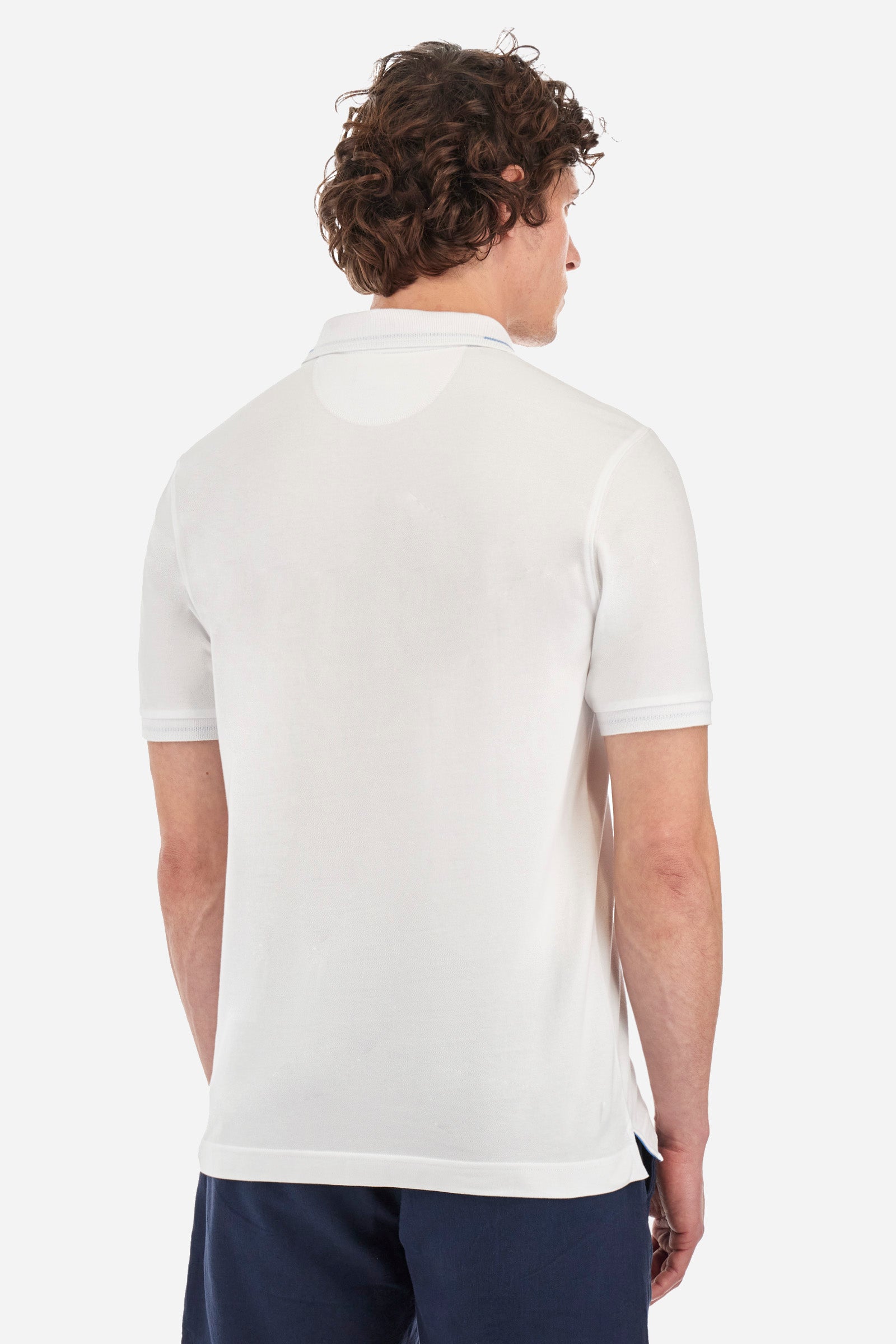 Poloshirt aus Stretch-Baumwolle Regular Fit – Valene