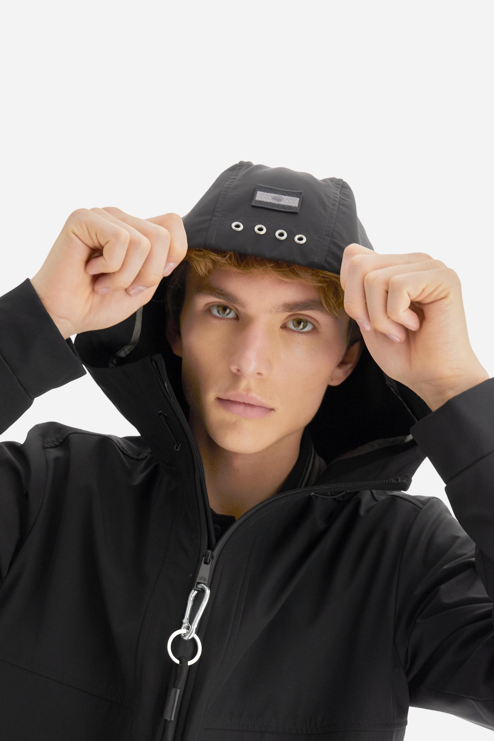 Campera de hombre con capucha en soft Shell - Barnabas