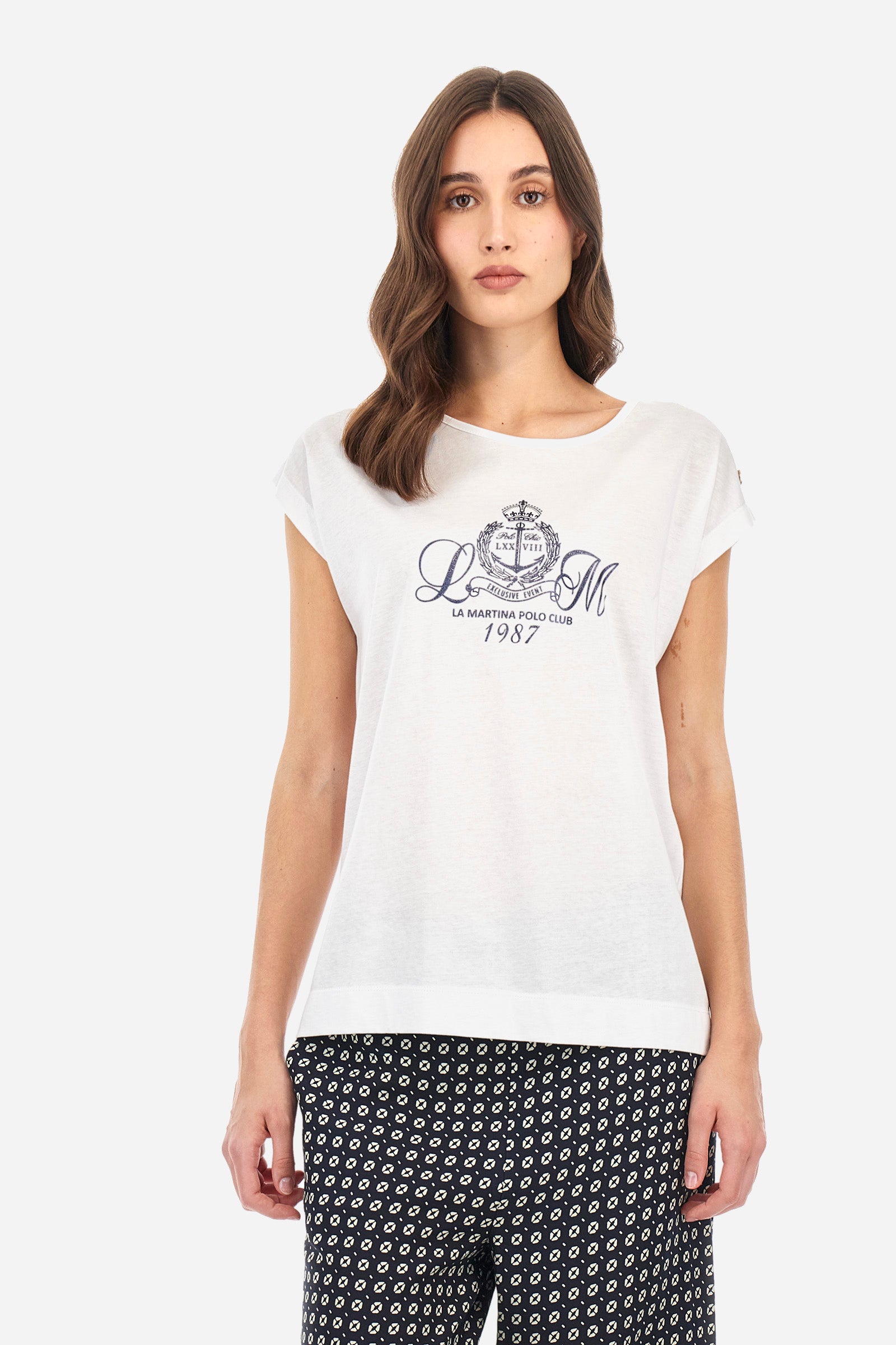 T-shirt en coton coupe classique - Ada