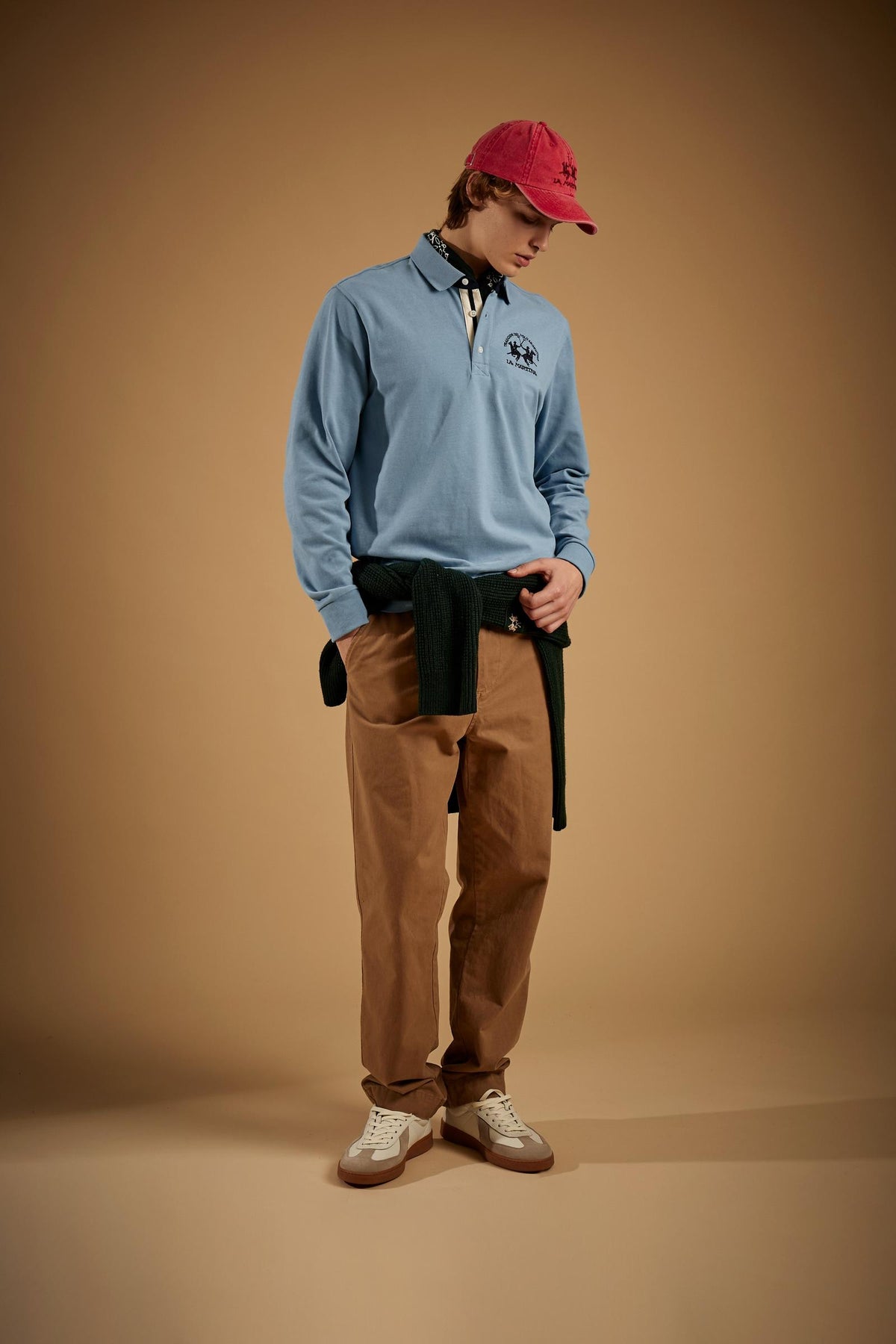Polo uomo in jersey soft-touch team logo - Dirk
