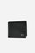 Men’s wallet in calfskin leather with coin pocket. Compact and practical, with metal logo on the front. - Black                                                                                                                                                                                                                                                                                                                                                                                                                 