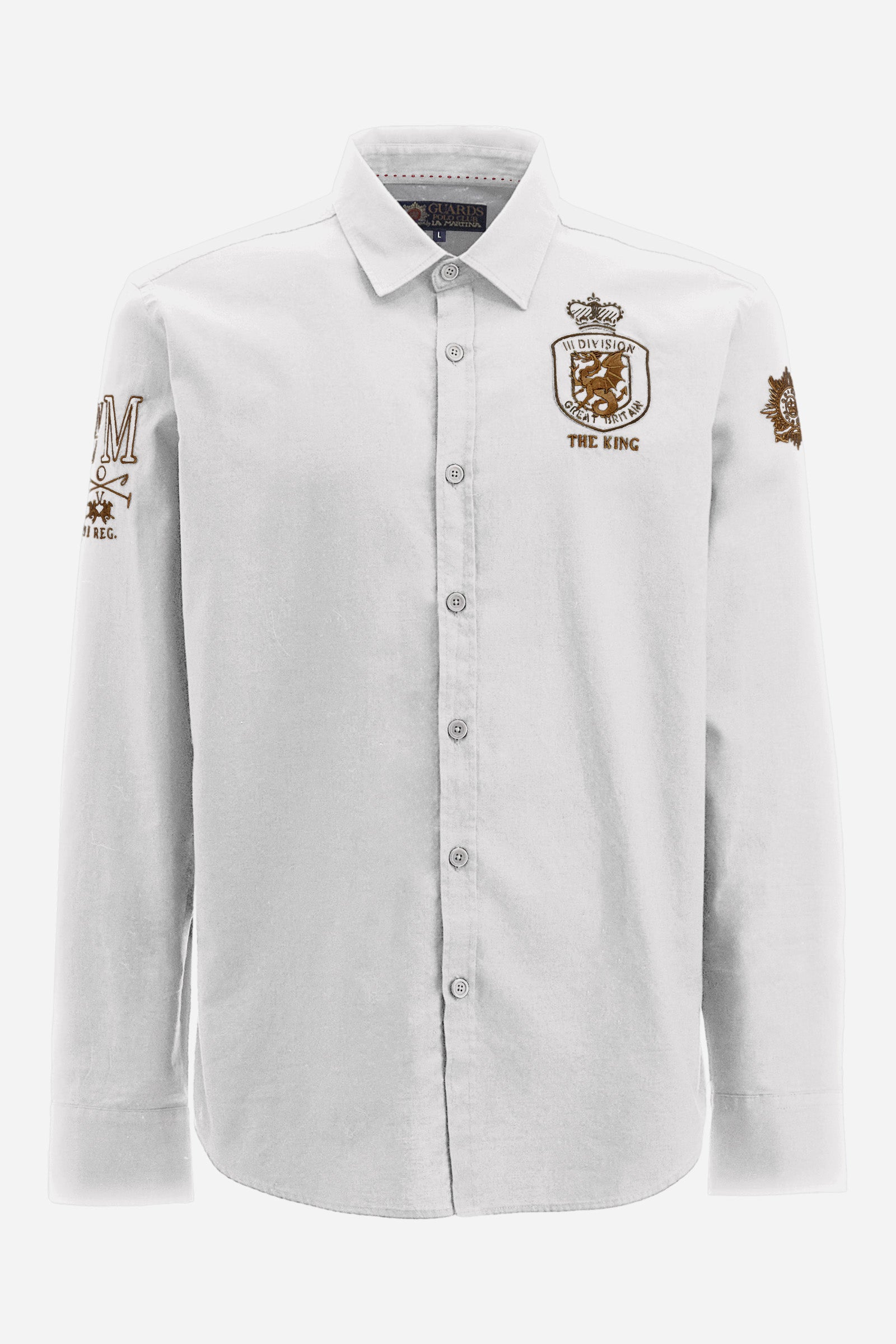 Chemise Guards coupe classique en coton - Zackerias