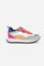 Lightweight and high-performance, thanks to its characteristic EVA sole with contrasting notched tread, this women's trainer in soft leather with details insuede enhances the daily outfit with a gritty and dynamic twist. The horse logo is hot stamped on the side as is the La Martina customisation on the tongue.Customised eyelets and puller. Special touch with the metallic patch on the back. - GREY/WHITE