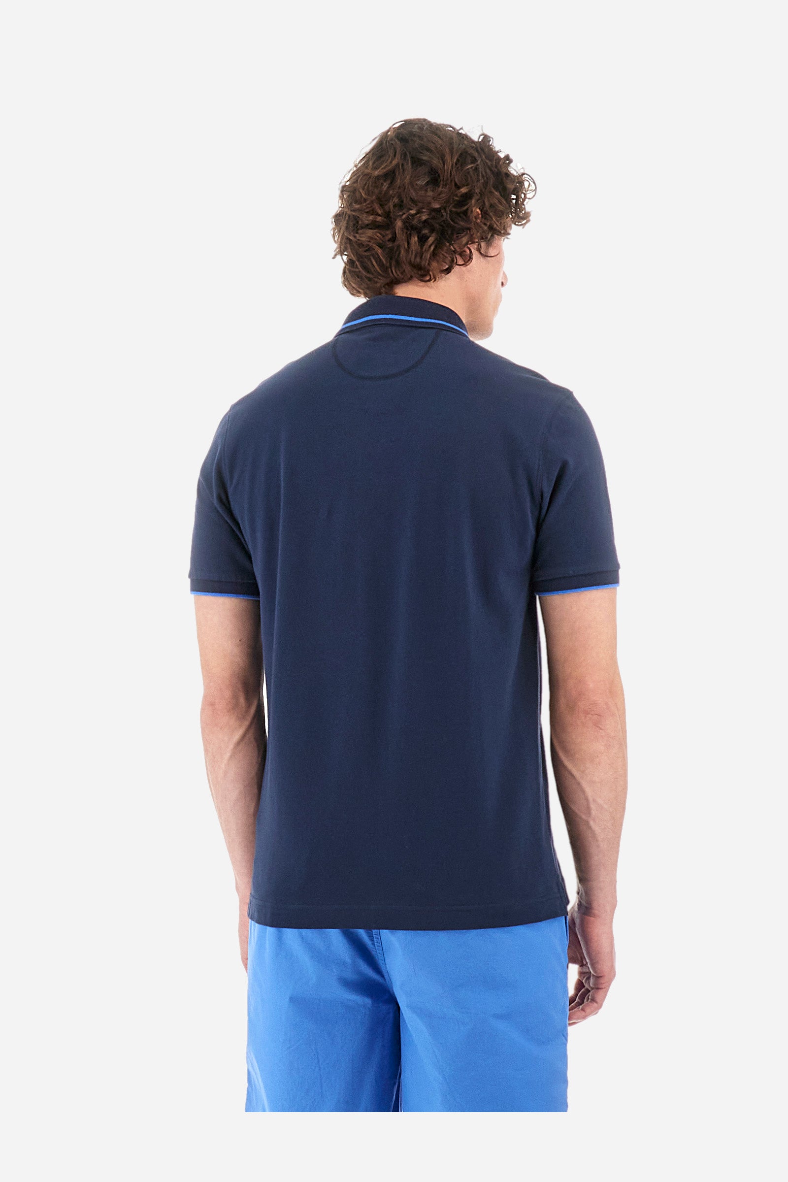 Poloshirt aus Stretch-Baumwolle Regular Fit – Yeshayahu