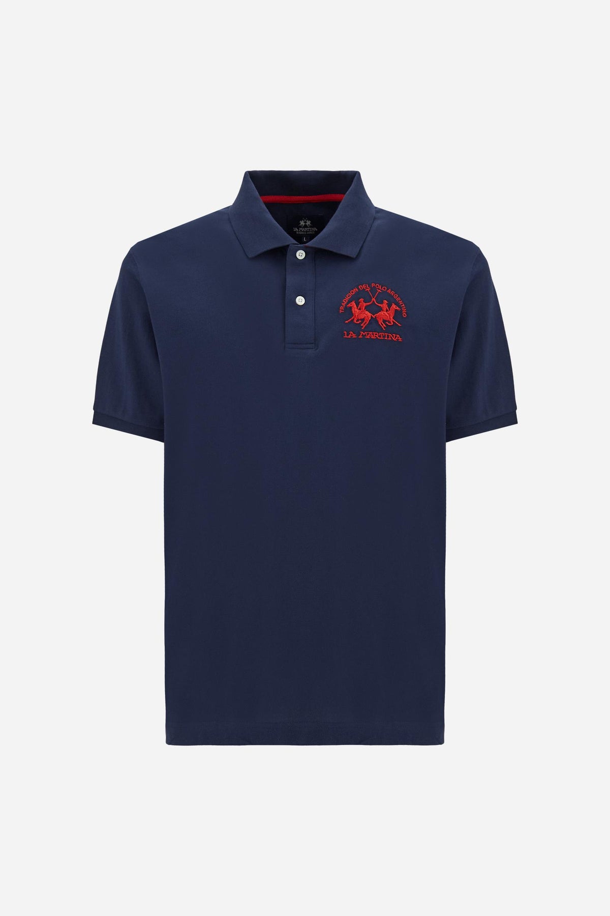 Men's regular fit polo with team logo - Miguel