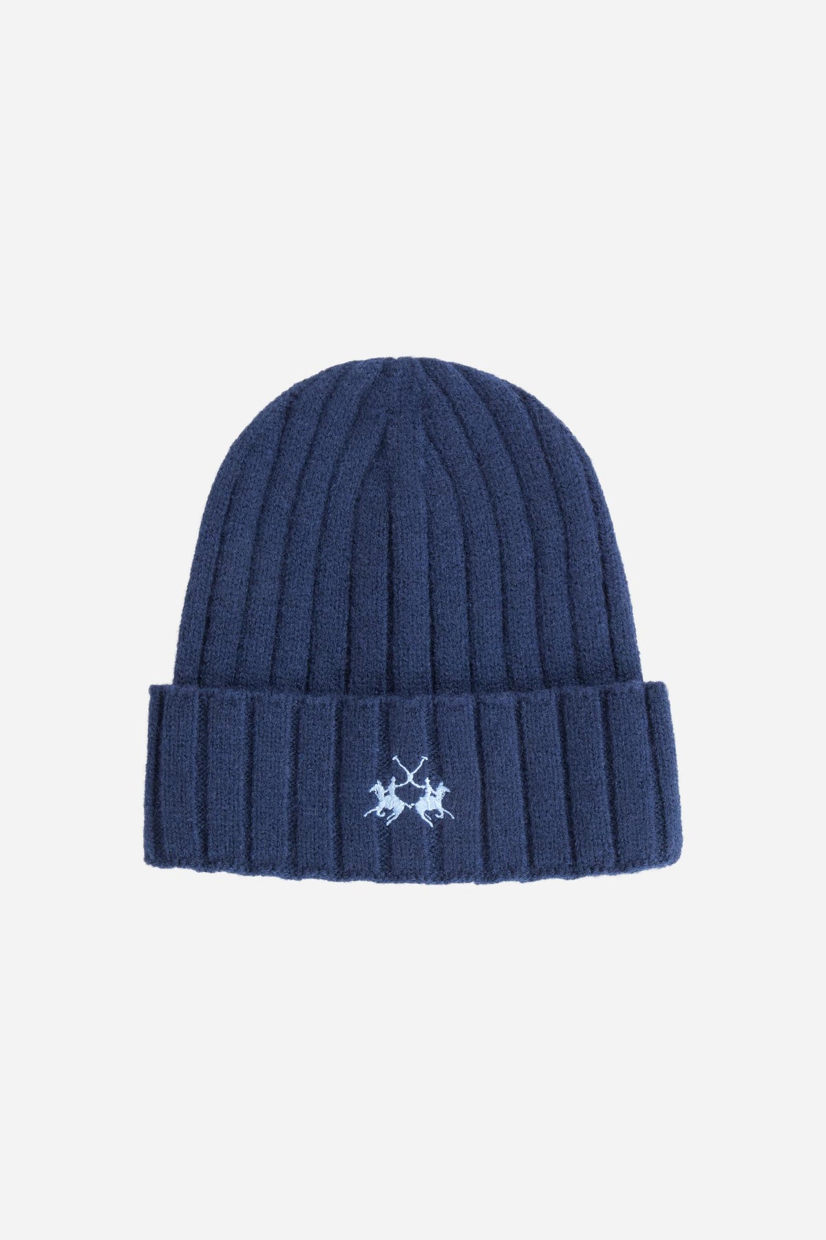 Men's ribbed wool blend beanie