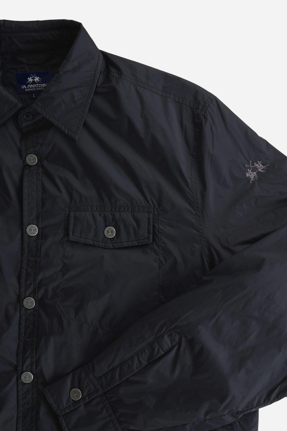 Herren gesteppte Nylon-Hemdenjacke - Delbert