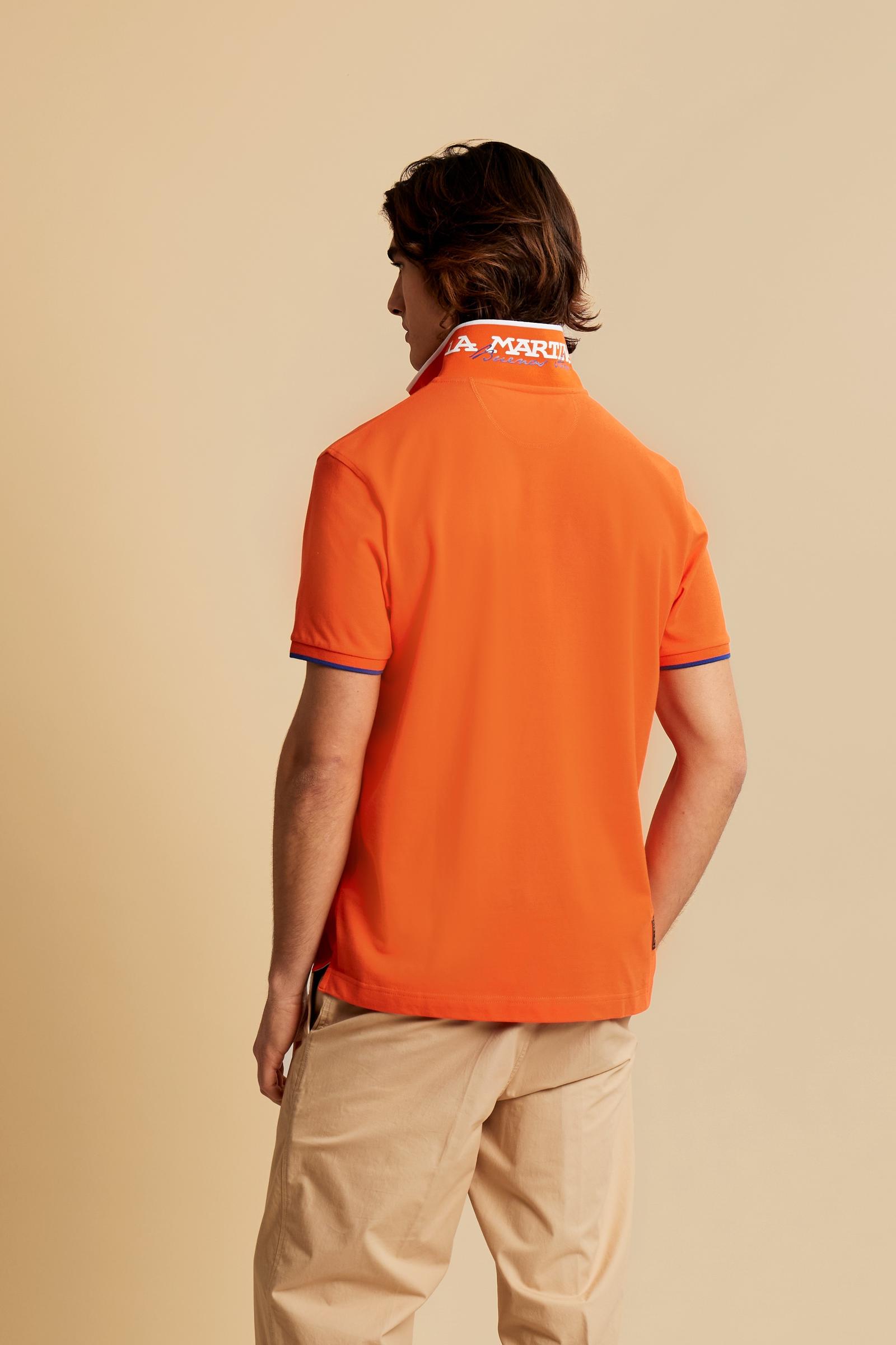 Men’s regular fit stretch piqué polo shirt Essential – Russell