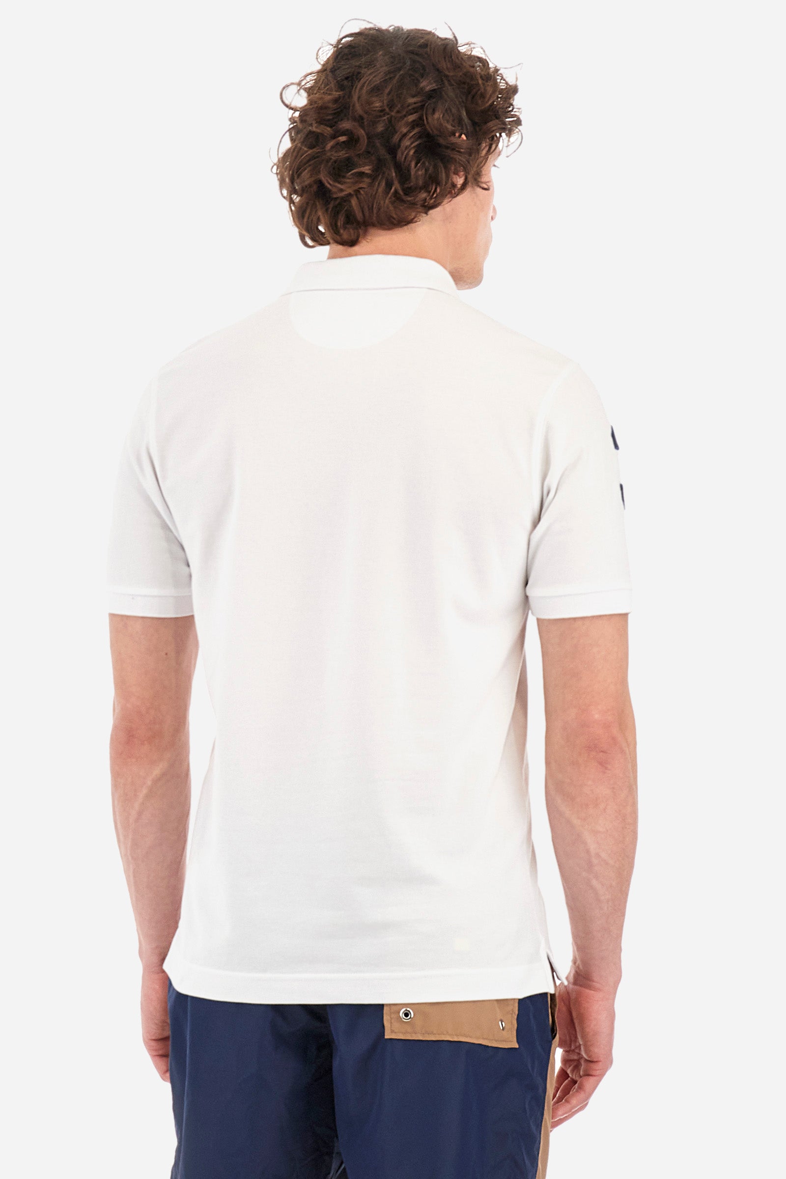 Poloshirt aus Stretch-Baumwolle Regular Fit – Ray