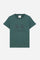 Short-sleeved T-shirt for girls made from soft 100% cotton jersey in a solid colour. The style features a regular fit and tonal ribbed crew neck. The maxi front print, featuring the iconic crossed polo players logo and La Martina lettering, enhances the garment with a sporty and recognisable style. - Pineneedle