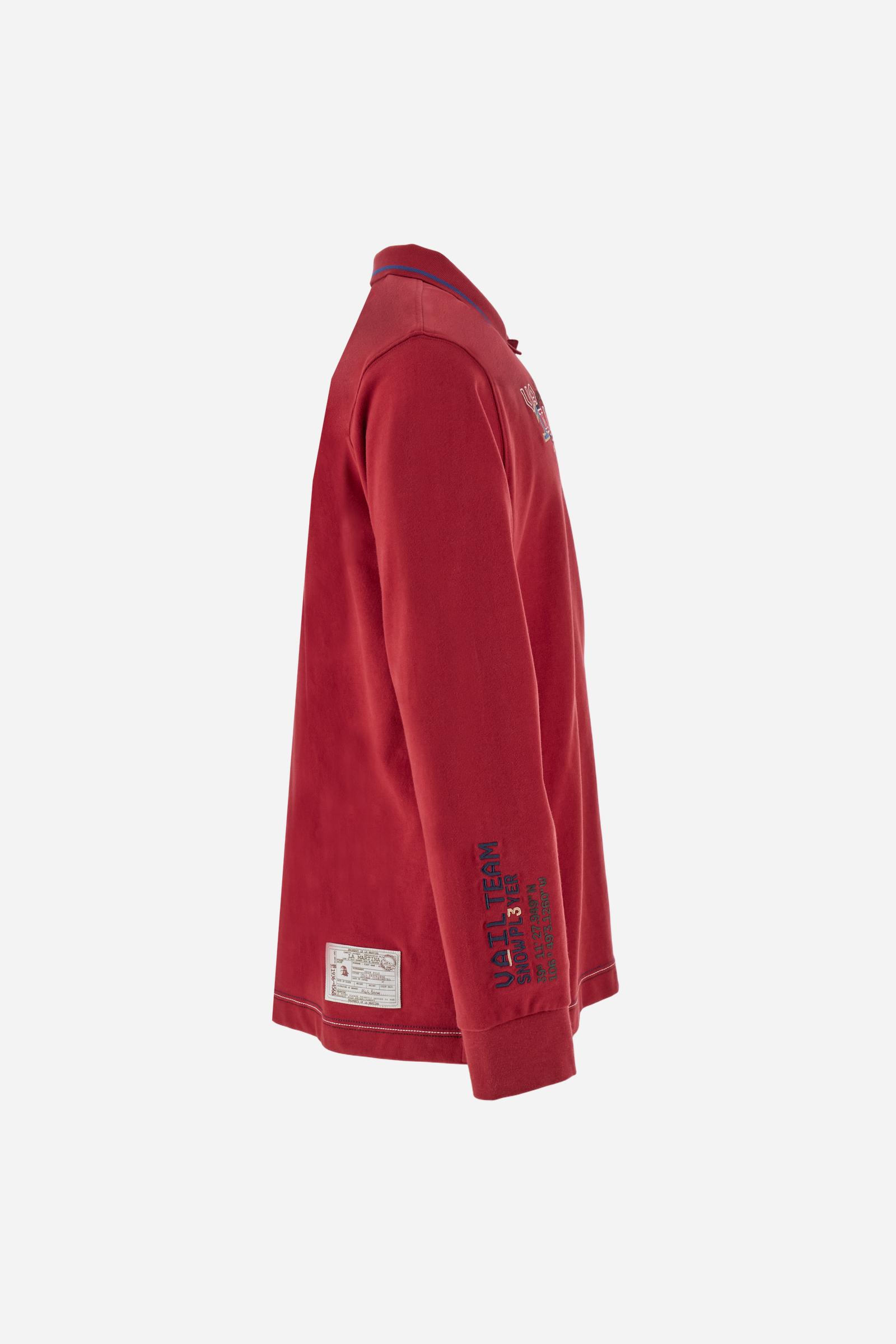 Men’s soft‑touch jersey polo shirt - Benton