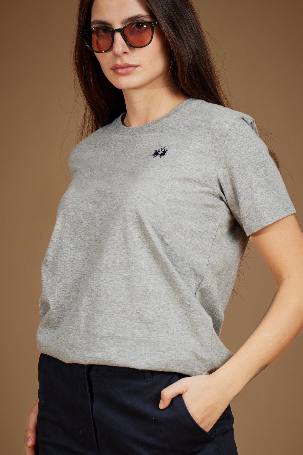 Women's short sleeve T-shirt in cotton jersey Essential - Evelina