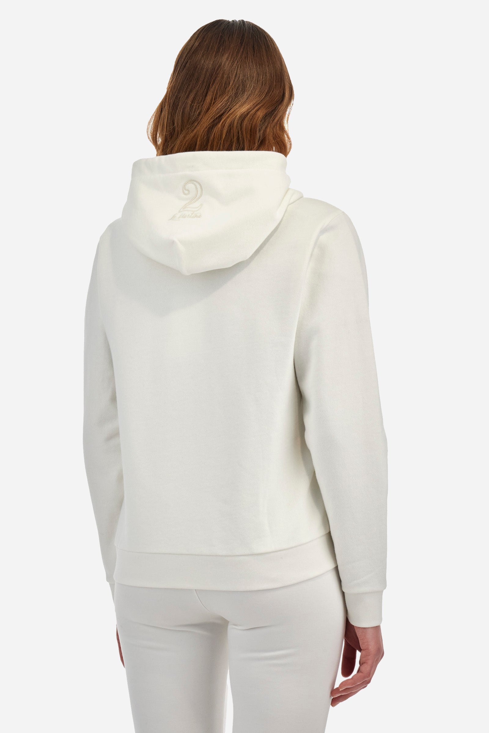 Regular fit cotton sweatshirt - Zelenia